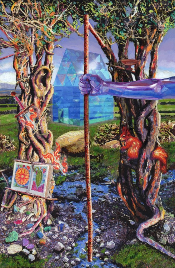 The Pilgrims Staff At Kells